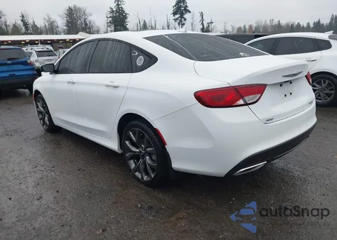 2015 Chrysler 200 S from USA, damaged, VIN 1C3CCCDGXFN556930